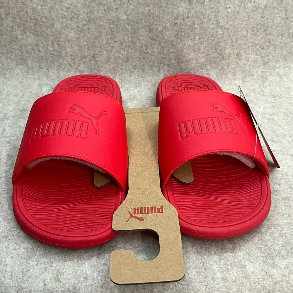 Puma Red Cool Cat 2.0 Men's Slides Size‎ 13